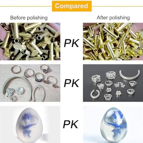 Máquina pulidora vibratoria para piezas de metal y joyas 6
