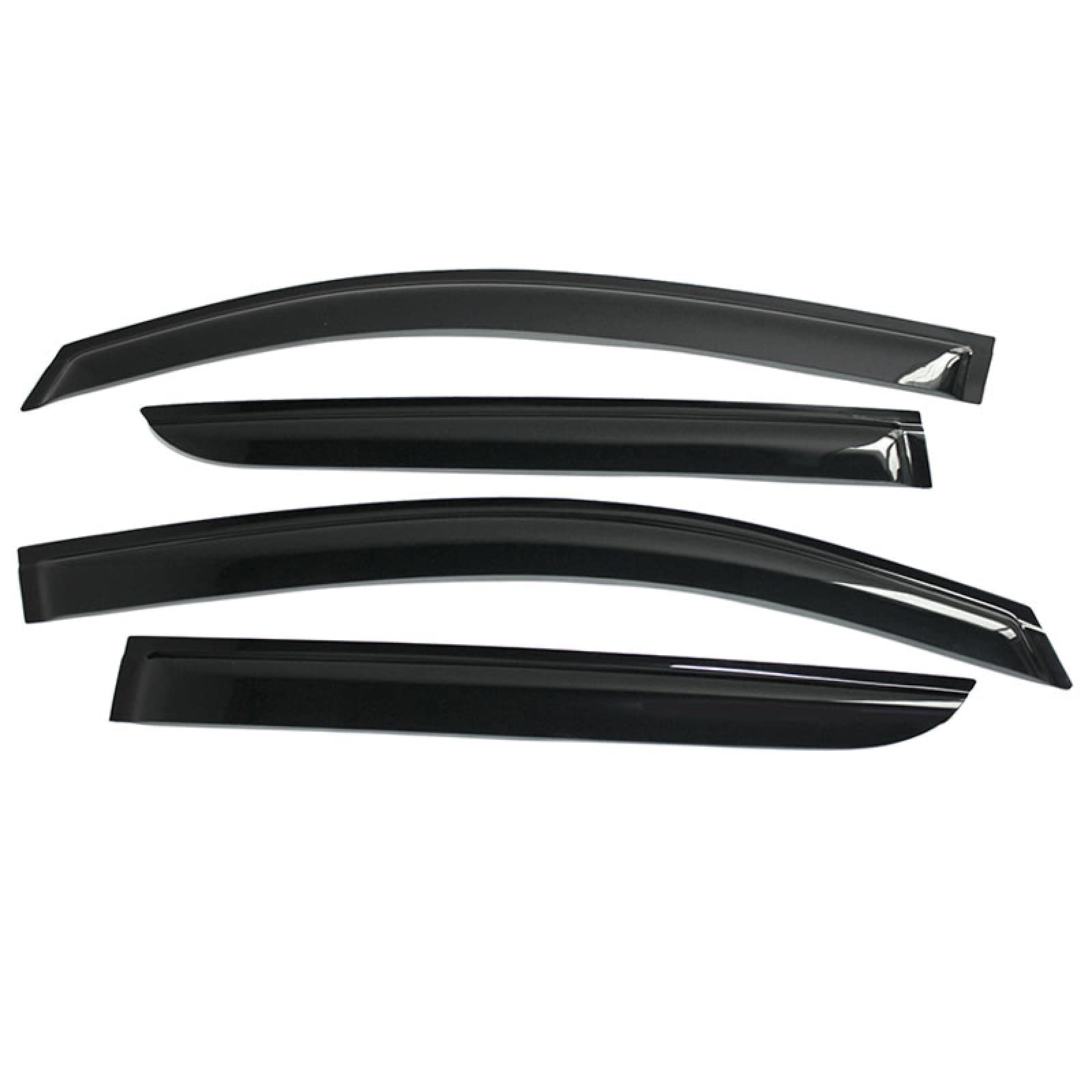 4 Piezas Deflectores de Viento Coche para Toyota RAV4 2006 2007 2008, Ventanas Laterales Deflectores Aire Ventana Derivabrisas Lluvia Visera Protector Accesorios