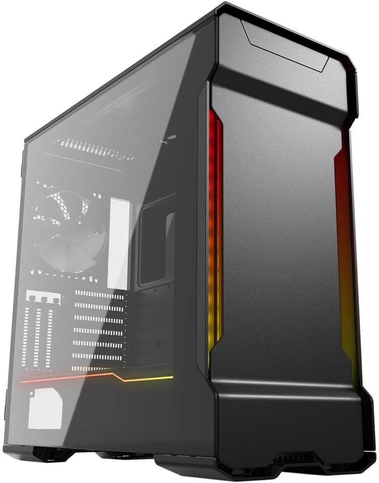 (Black) - PHANTEKS PH-ES518XTG_DBK01 Enthoo Evolv X Midi-Tower Tempered Glass - Black