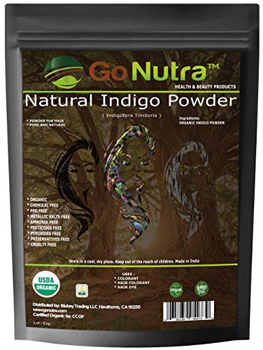 Indigo Powder Organic 4 oz. (115 grams) Indigofera Tinctoria Natural Hair Color Dye Conditioner Indigo Powder Organic 4 oz. (115 grams) Indigofera Tinctoria Natural Hair Color Dye Conditioner