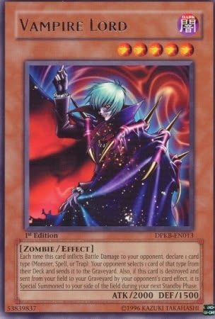YU-GI-OH! - Señor Vampiro (DPKB-EN013) - Paquete Duelista Kaiba - Edición ilimitada - Raro