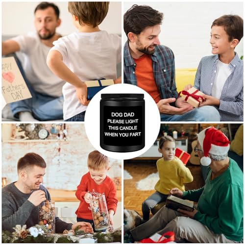 Image of Homsolver Gifts for Dog Dad, Funny Dad Gift for Men Birthday Fathers Day Christmas - Unique Presents from Dog Puppy for Him