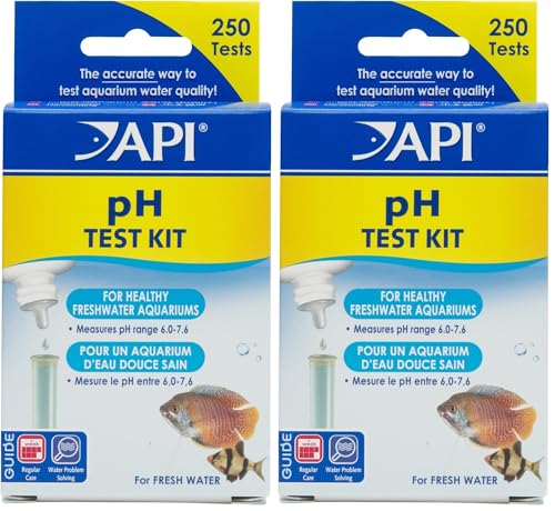 API PH TEST KIT 250-Test Freshwater Aquarium Water pH Test Kit (Pack of 2)