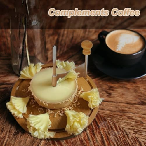 Chiffonnette à Fromage Moine et Chocolat Inoxydable pour la Table