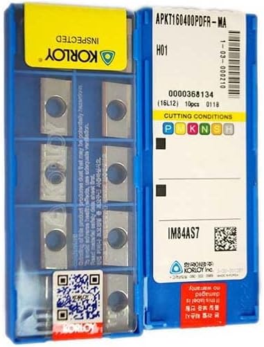 KORLOY 100% Original APKT APKT16 APKT1604 APKT160404 APKT160404PD APKT160404PDFR MA APKT160404PDFR-MA H01 CNC Lathe Turning Tool Milling Cutter