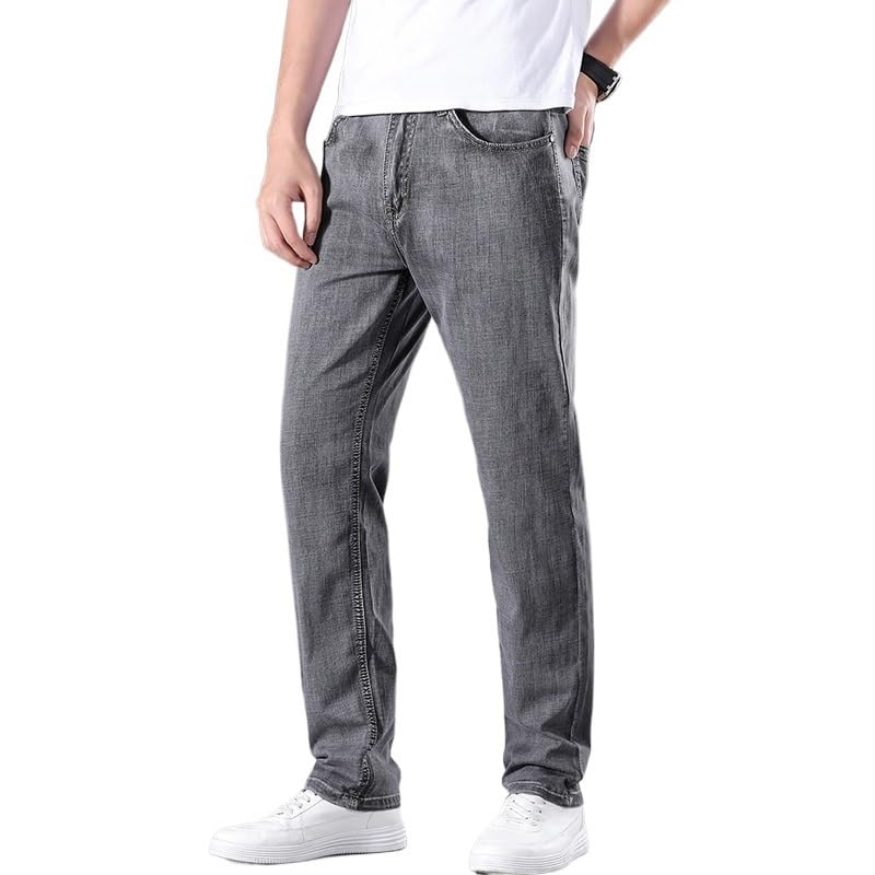 Spring and Fall Jeans Formal Casual Jeans Classic Stretch Jeans(35)3