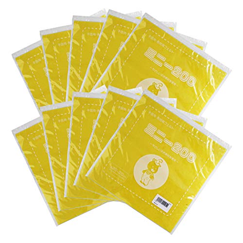 サンフェルト 手芸用 教材用 フェルト ミニー200 10枚入 横200mm×縦200mm #313 黄 MBON20