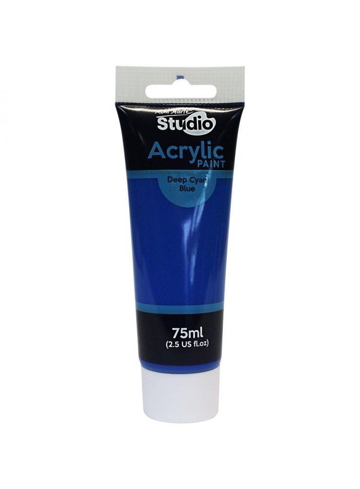 Acrylic Paint Studio 75ml - Deep Cyan Mont Marte