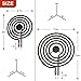 MP22YA Electric Range Stove Burner Element Set (4 Pack)-Include 2 x MP15YA 6