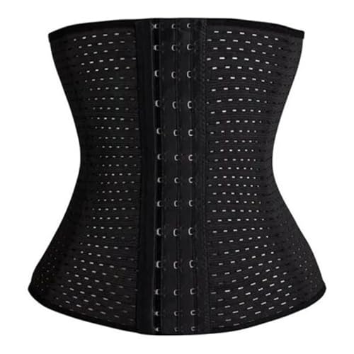 Cinta Espartilho Corset Corpete Modeladora Redutor Cintura (C04) Tamanho:38;Cor:Preto
