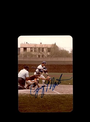 Jerry Martin Signed Original 1980 4x6 Snaphot Photo Chicago Cubs At Wrigley
