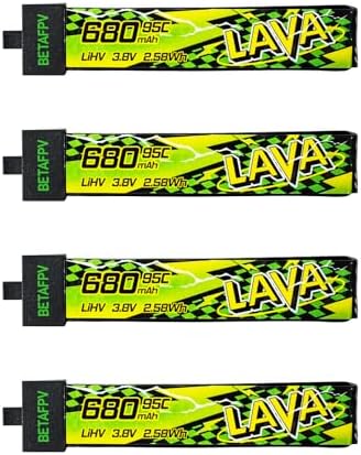 BETAFPV Air65II - Freestyle vs Racing vs Champion: Which Should You Buy? BETAFPV 4pcs Lava II 1S 680mAh Battery 3.8V 95C LiHV Battery...