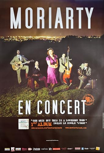 Poster Moriarty 70x100 cm : sublimez le mur de votre salon contemporain