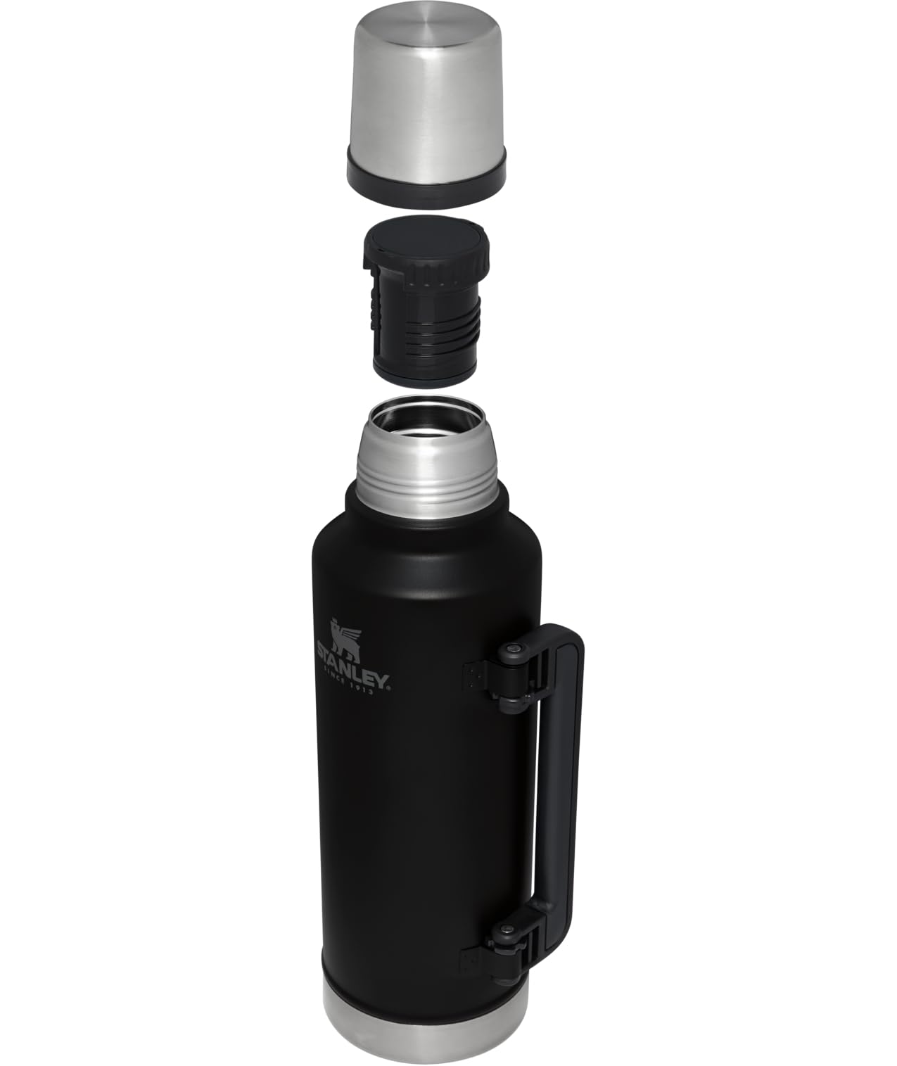 Amazon.com: STANLEY Classic Vacuum Bottle, 2 qt, Black 2.0