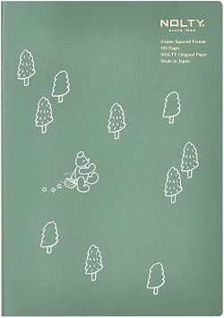 NOLTY Notebook, A5, Nico-Recipe, Made in Japan, Kuma-Sanpo, NCG0103
