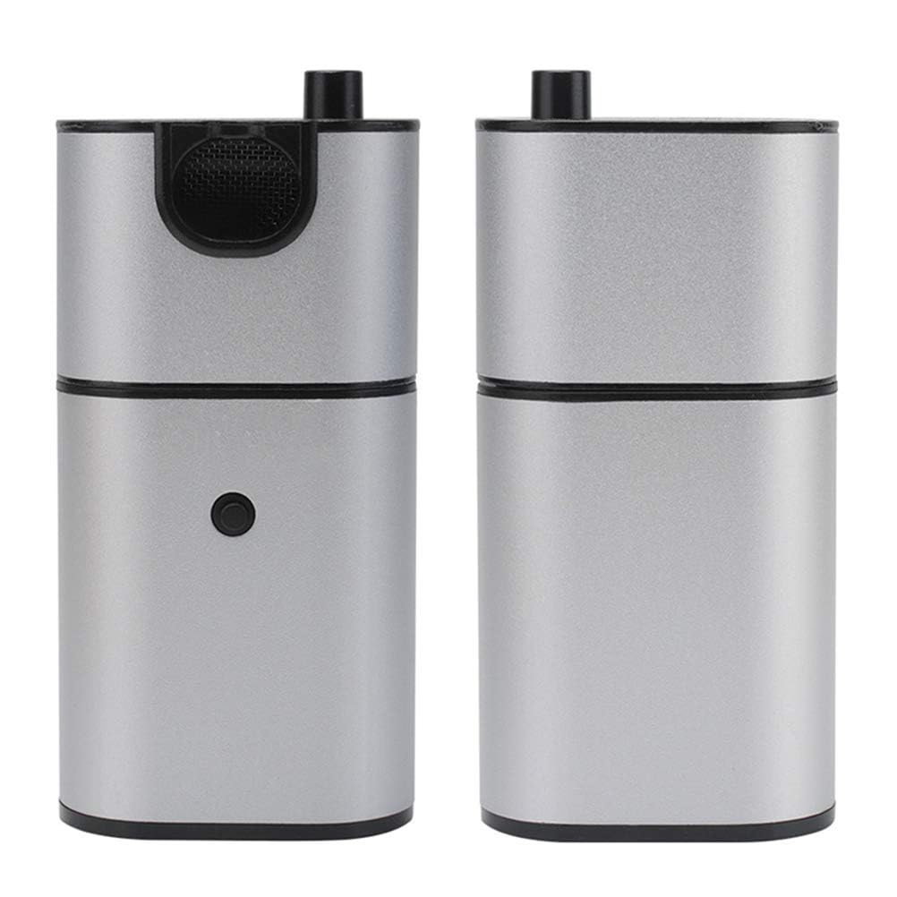 Ejoyous Machine à Fumer Portative, Alliage d'aluminium, Infuseur de Fumée de Nourriture Froide pour Cocktails de Fruits de Mer de Viande 125x65x35mm (Comme montré)