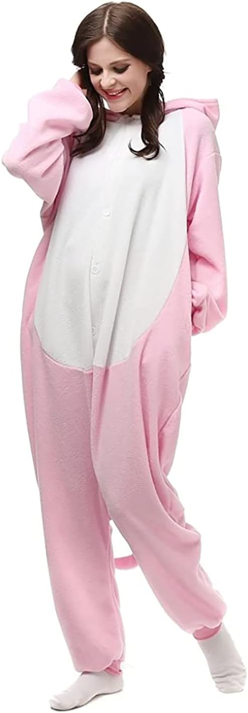 Pigs Costume Adult Unisex Animal Pajamas Cosplay Costume Sleepwear - Image 4