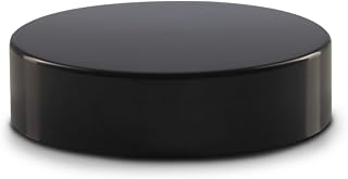 The Bottle Depot - 48-400 PP Smooth Skirt Lid - 200 Pack - Black - Wholesale - Fits 1oz Jar