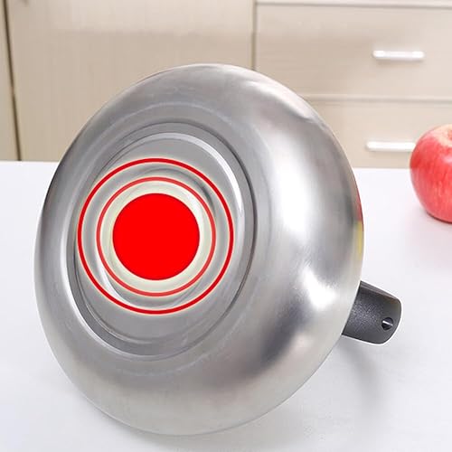 Miniatura 2 de Hervidor de té silbante  Hervidor de té de 3.1 cuartos de galón, tetera silbante de acero inoxidable para estufa, tetera silbato de 3 litros