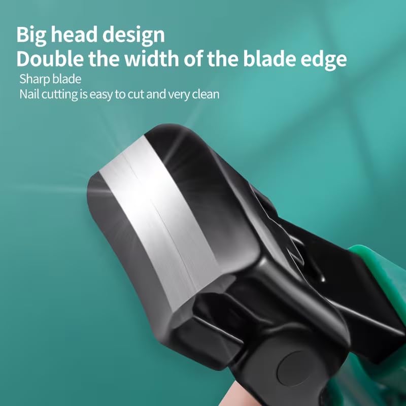 1Pc Thick Nail Clipper with Wide Opening Anti-Splash Nail Clippers for Sharp Manicure and Pedicure Tools — view 7