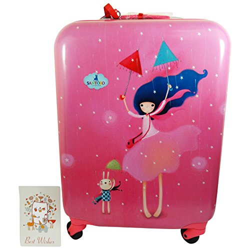 SANTORO GORJUSS TROLLEY viaggio BAGAGLIO da cabina 37x55x20 cm - ABS 4  ruote EUR 127,90 - PicClick IT