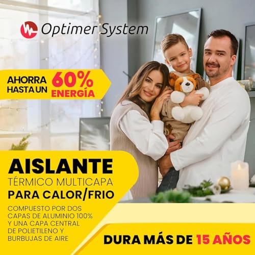 Miniatura 6 de Aislante Persianas Cajón Con Autoadhesivo Evite La Entrada De Frio O Calor Por El Cajón De Las Persianas Se Instala Sin Herramientas 1.20m Largo X 0.25 Alto 100 Aluminio Pack De 5 Unidades