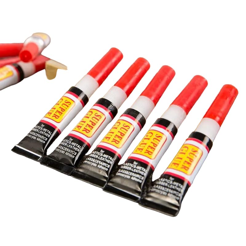 SEDLAV Super Glue for Shoes, Glass, and More, Cyanoacrylate Adhesive Instant Repair, 5g, Strengthen Bond