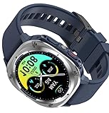 TIMU Smartwatch Herren, 1.45' AMOLED Smart Watch Herren mit Anrufe...