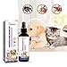 Hautpflegespray Milben Hund Grasmilben bekämpfen Juckreiz Milbenspray Regeneriert die Haut bei Reizungen & Entzündungen, Bei Juckreiz durch Milben Hund, Milben Katze, 100ml