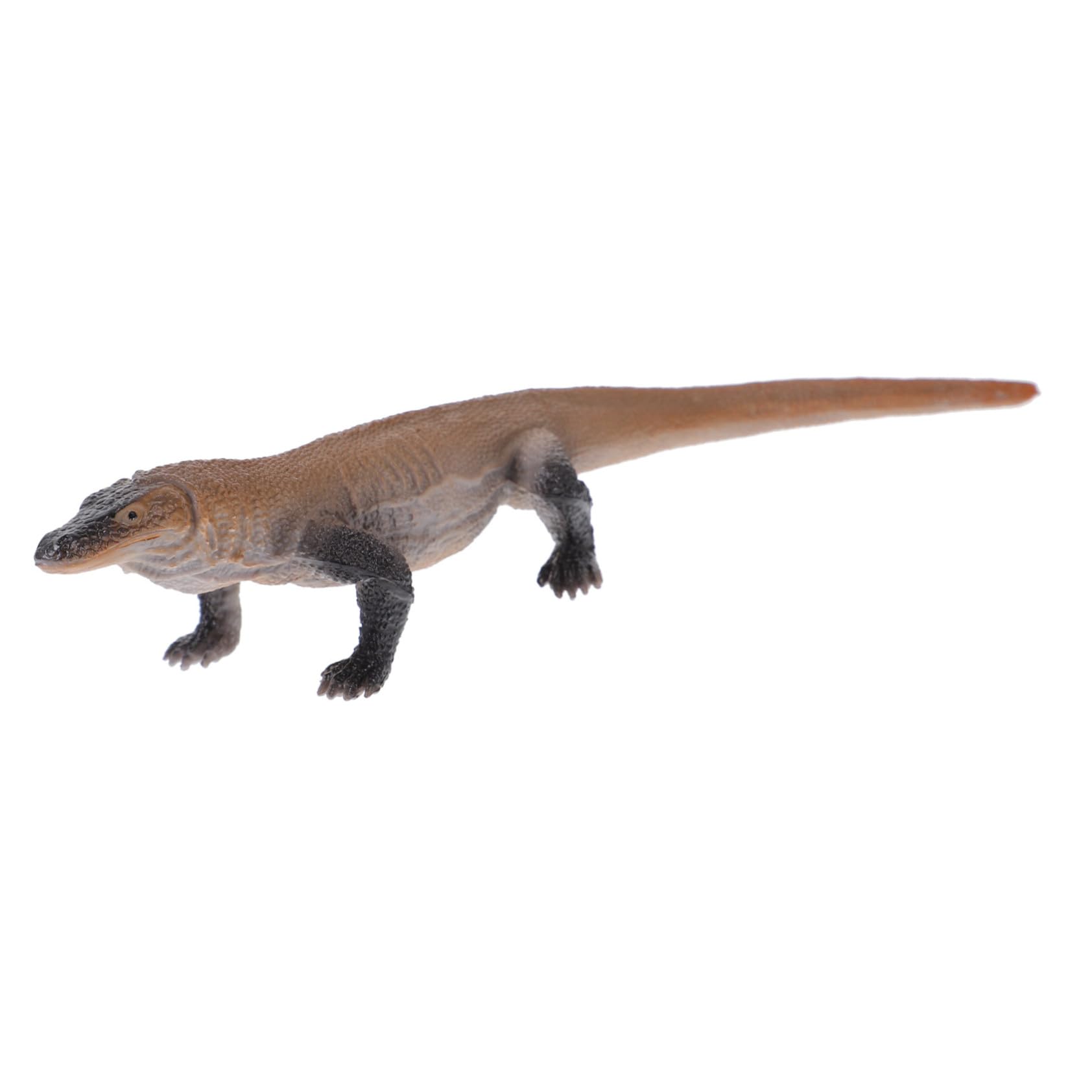 HEALSOPTHY Monitor Lizard Model Toy Realistic Simulation Lizard Figurine Plastic Animals for Desktop Display Educational Craft