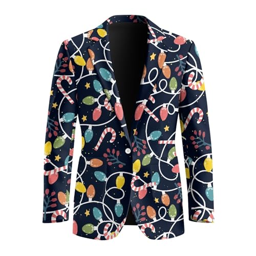 NDISTIN Men's Blazers Sport Coats Regular Fit Sports Suit Jacket Business Daily One Button Blazer with 2 Side Pockets4