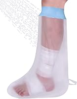 Vista 1 de Fundas para Yeso de Pierna para Ducha, Fundas Impermeables para Yeso de Pierna para Ducha Adulto, Protector de Yeso Suave y Cómodo, Bolsa