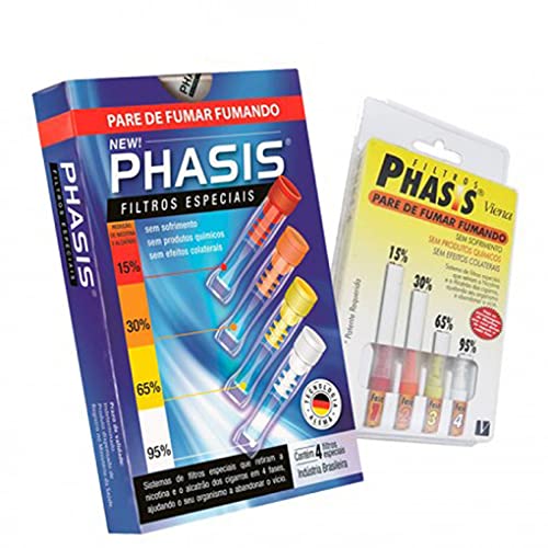 FILTRO PHASIS PARAR DE FUMAR 4 PITEIRAS