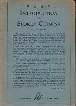 Hardcover Introduction to Spoken Chinese Book
