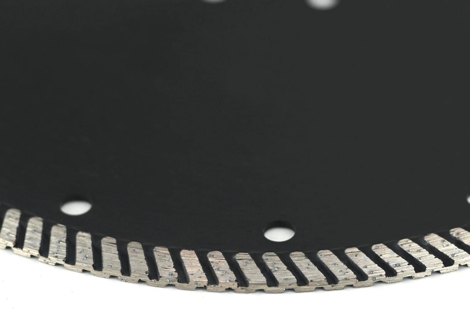 Stadea SBD114C Diamond Saw Blade 6-Inch Continuous Turbo Dry Cutting - Cuts Granite Quartz Quartzite, Fits Grinder, Saw Cutter, 8 MM Segments - Pack of 5
