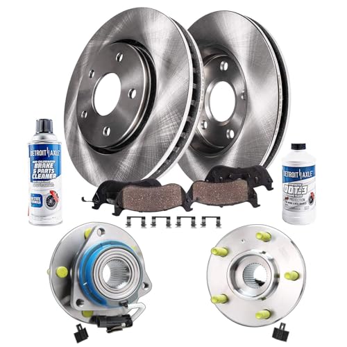 Image of Detroit Axle - Front Brake Kit for 2006-2011 Chevrolet Impala Buick Lucerne