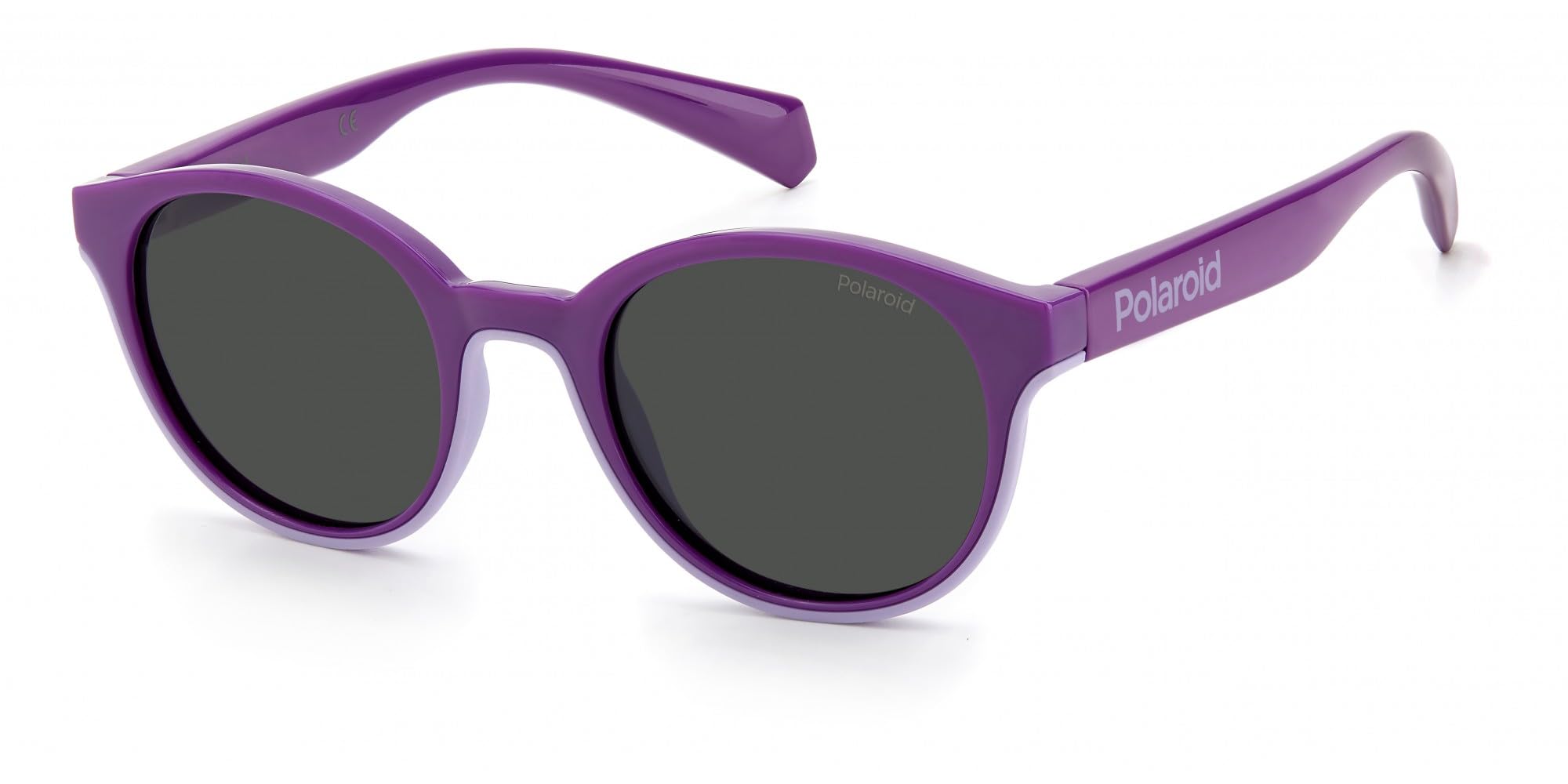 Polaroid PLD 8040/S RY8 VIOLET LILAC, 44, ROUND/OVAL, Polarized