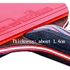 LLLSSS Carbon bat Table Tennis Racket with Rubber Pingpong Paddle Short Handle Tennis Table Rackt Long Handle