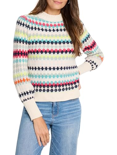 Image of NIC+Zoe Women's Pattern Waffle Stitch Sweater