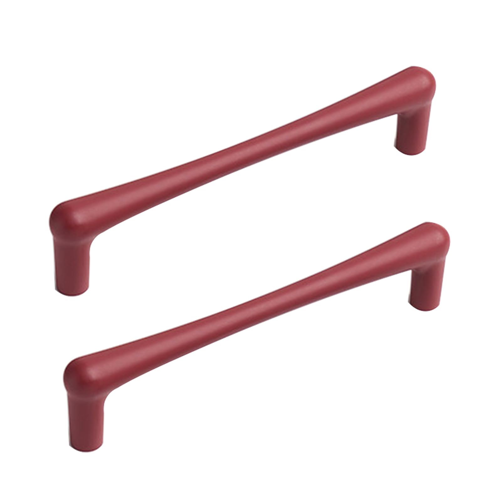 Dswzlqdxb Red 2 Pieces Cabinet Pulls Zinc Alloy Cabinet Knobs Country Style Handle For Dresser,Drawer Door Kitchen Hardware Home Door Levers Multi-Colou (Hole Spacing 192Mm,)