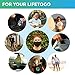 LifeToGo Adult Face Mask - Pack of 5 Breathable, Comfortable, Multicolored Washable Cloth Face Mask - 3-Ply Reusable Non-Surgical Safety Mask.