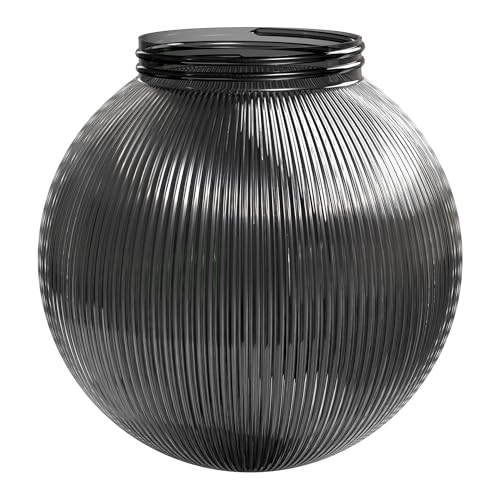 Image of KASTLITE 6 inch Colored Acrylic Festival Replacement Globe, Screw-in Neck | Threaded 3.25 inch Screw-in Neck Fits Standard Festival String Light Sockets, UL Approved for Bulbs up to 60 Watts