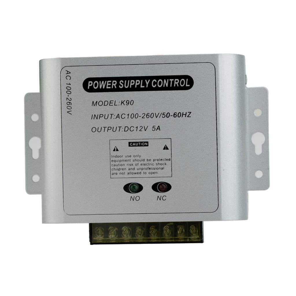 12V5A Power Supply for Door Access Control System Lock Switch Power Box Kits |Consumer Electronics | Home Automation | Intercoms & Access Controls-picture-10