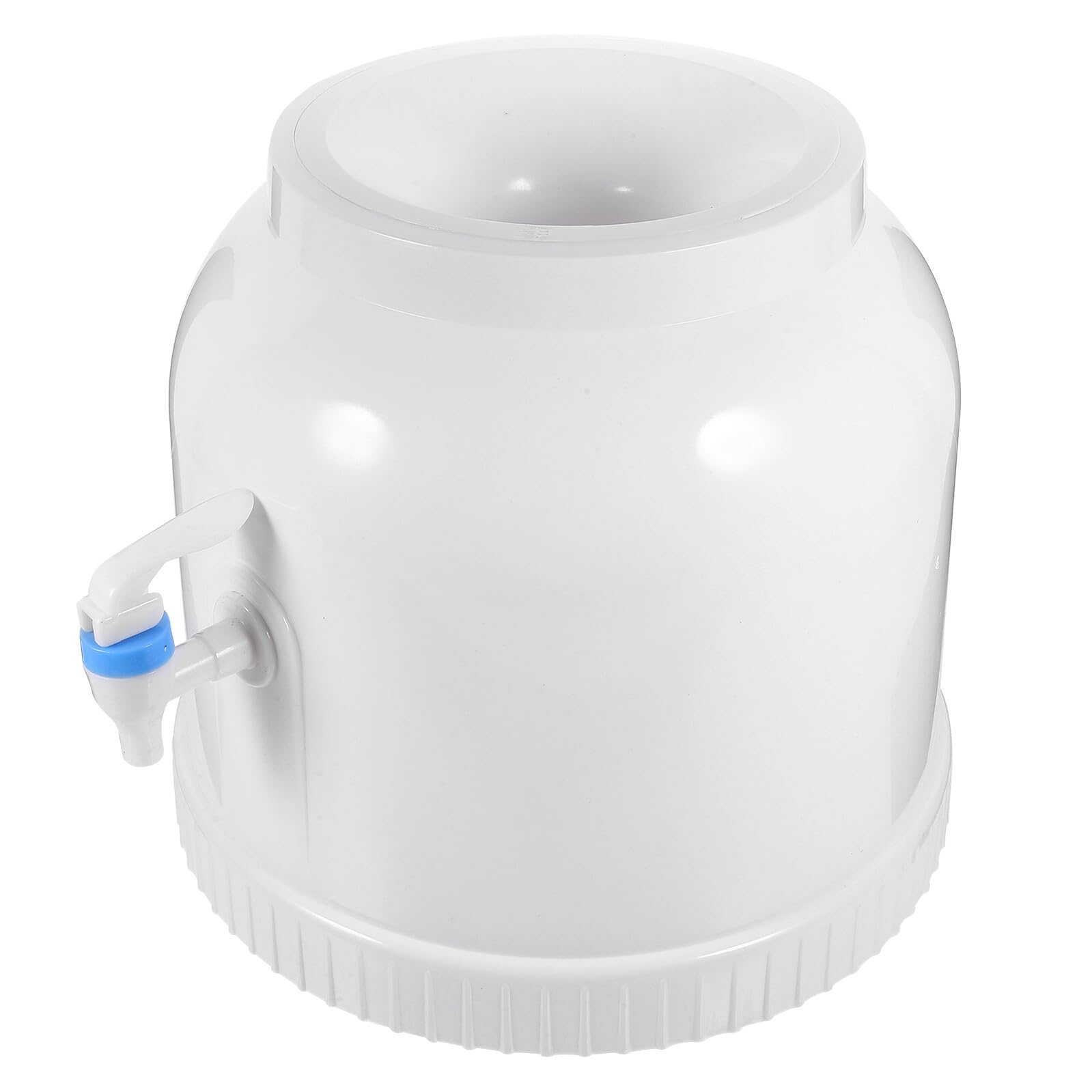 Soporte para Jarra de Agua Blanco de Plástico, Dispensador de Agua de Mostrador Instalación Conveniente y Estructura Resistente para Uso Doméstico Oficina