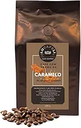 CAFÉ GOURMET AROMATIZADO 100% ARÁBICA - CARAMELO - EM GRÃOS (250g, Aroma Caramelo)