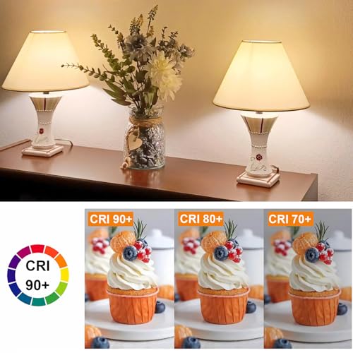 Image of Frosted E26 Led Bulb 6W Equal 60 watt A15 LED Edison Bulb Dimmable Soft White 3000K LED Bulb for Ceiling Fan Light Bulbs,Chandeliers,Wall sconces and Refrigerator Light Bulb 600LM AC120V 6Pack