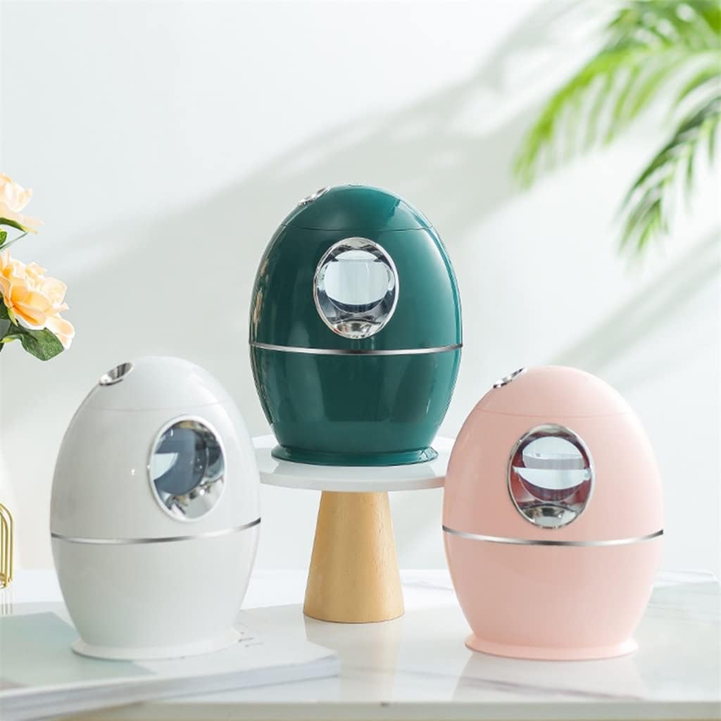 800Ml Large Capacity Air Humidifier Aroma Diffuser Cool Water Mist Diffuser for LED Night light Office Home(Onecolor)