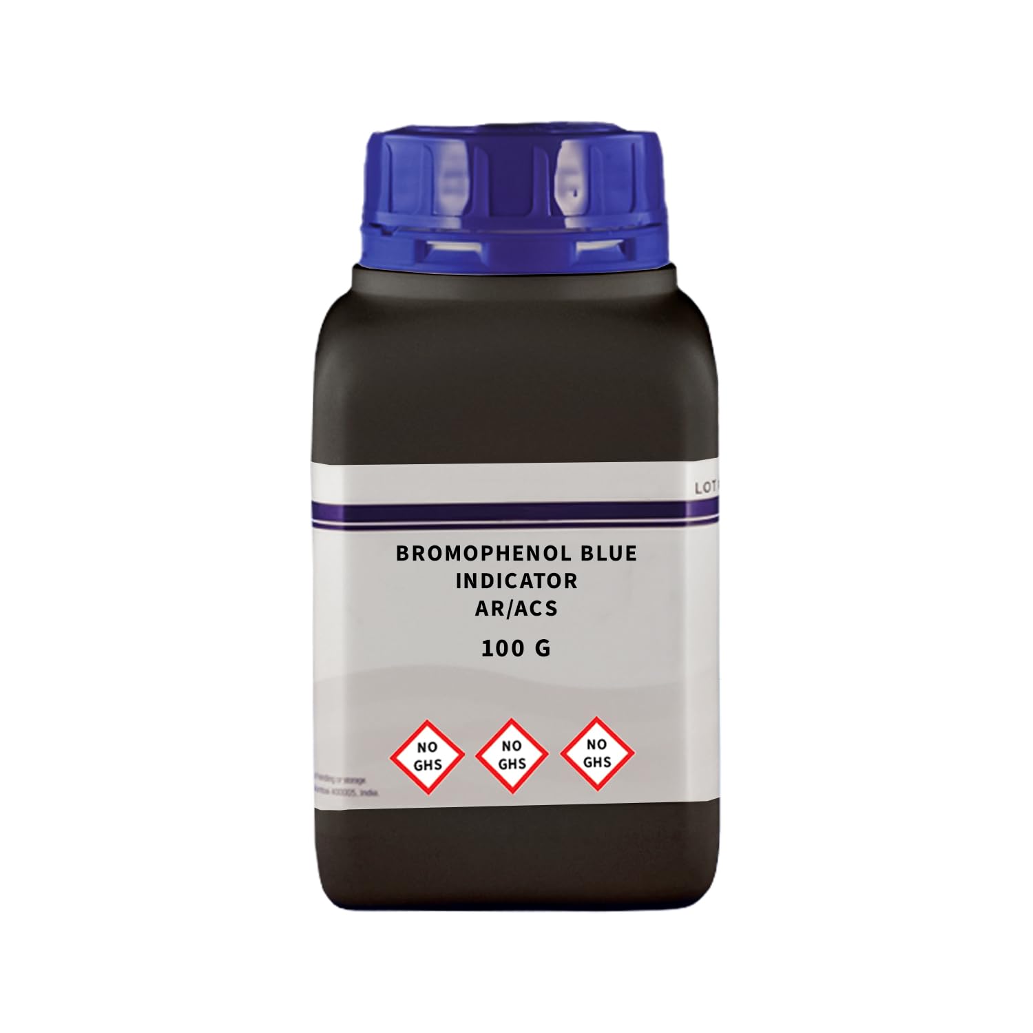 King Mariot Medical EquipmentsBromophenol Blue Indicator AR/ACS | 100g | Tetrabromophenolsulfonephthalein; BPB