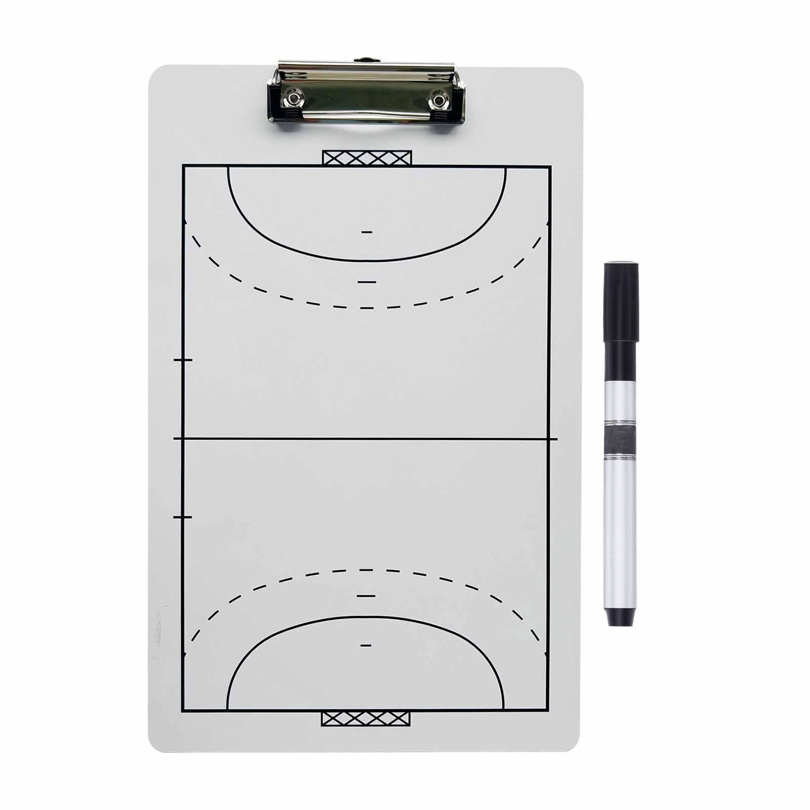 LOVIVER Volleyball Coaching Boards Tactic Board Training Aid Professional Referee Strategy Tactic Clipboard Coaches Marker Whiteboard, Handball