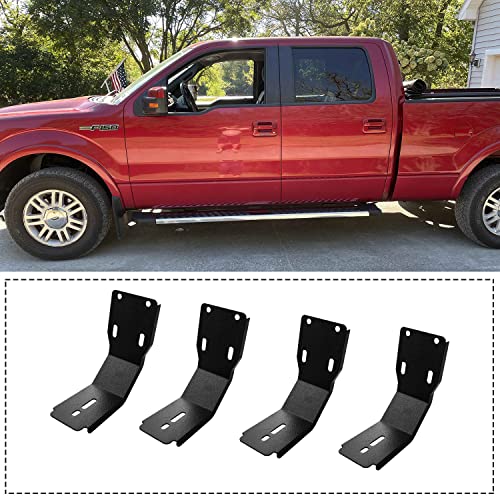 Comnova Oe Style 6 Inch Side Running Boards Nerf Bars Side Steps Side Bars Fit 1999-2016 Ford F250 F350 Super Duty Extended Cab Pickup 3/4 Size Rear Doors #TOP5